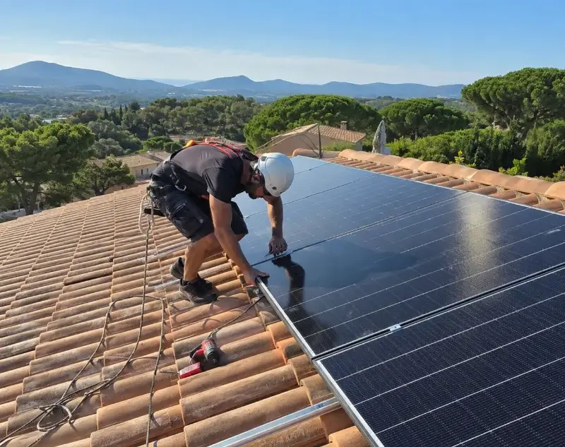 Installateur panneaux solaires Reyssouze — pose photovoltaïque sur toiture
