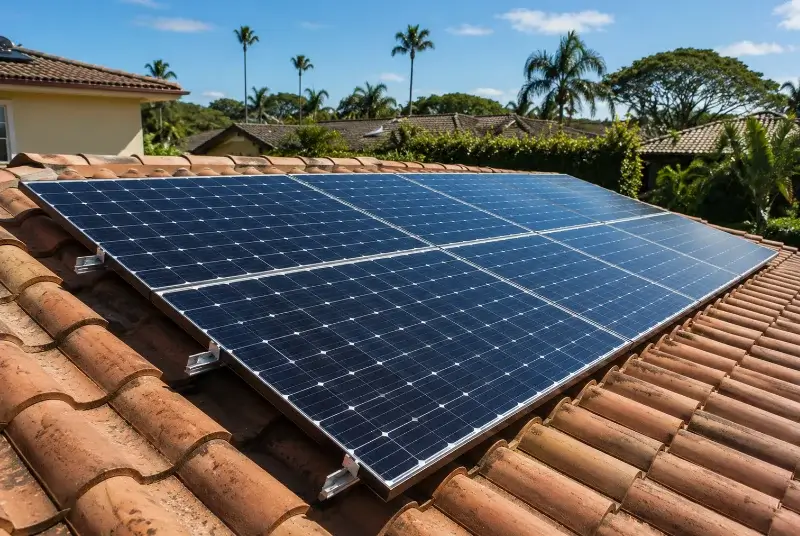 Installation de panneaux solaires à Reyssouze